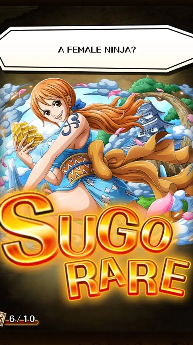 ai character: Nami (Wano) background