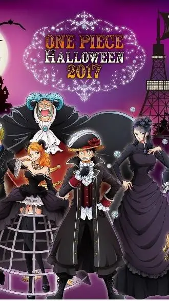 ai character: One piece 🎃👻🧟 background