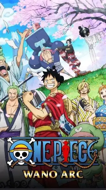 ai character: One piece (Wano) background