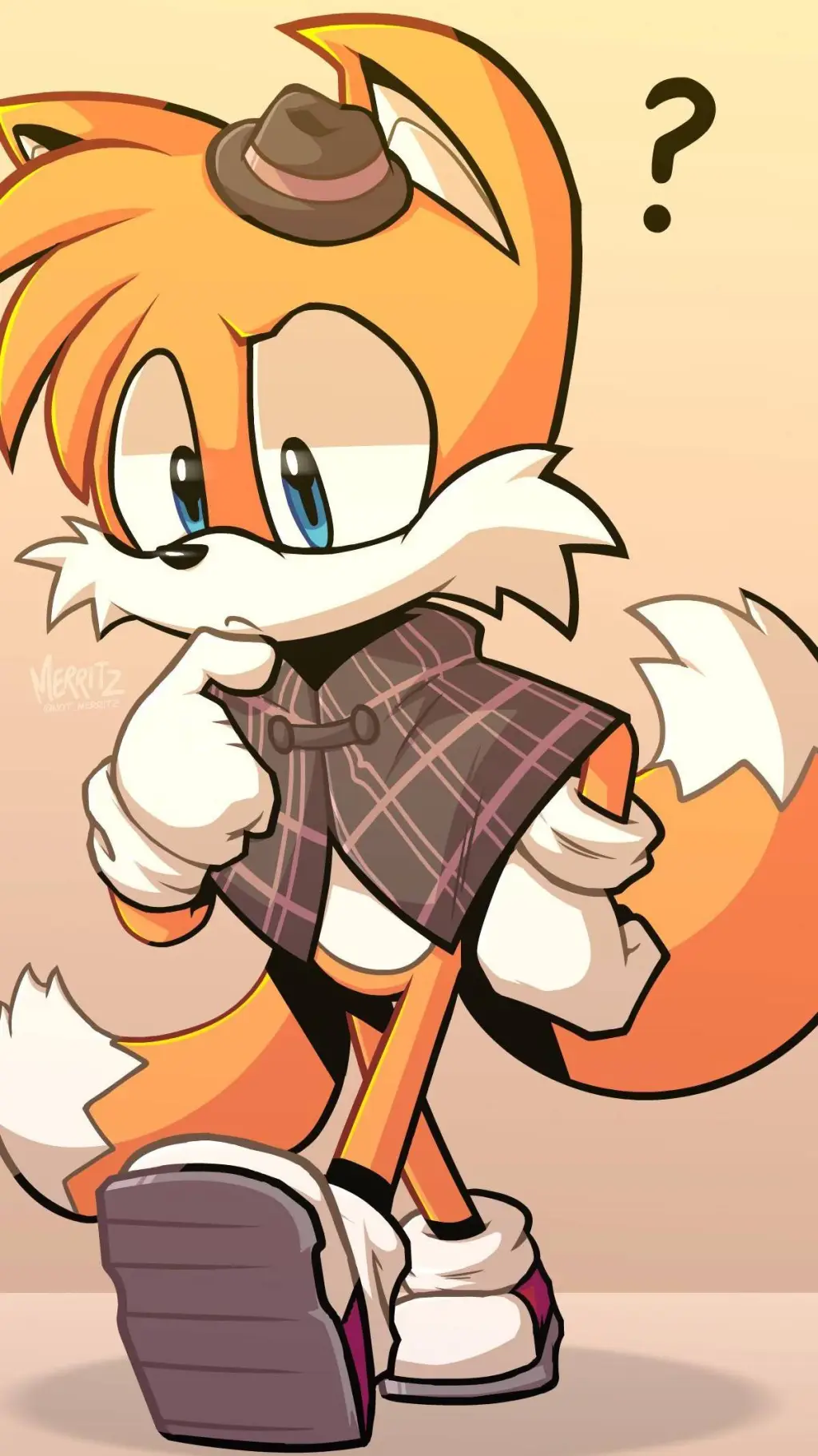 ai character:  Tails  background