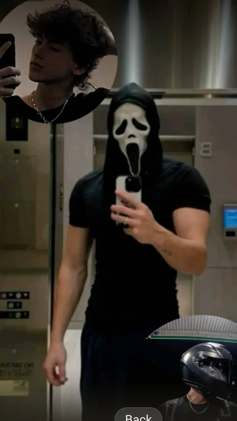 ai character: ☆Daddy Ghostface♡ background