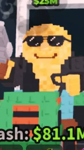 ai character: bulbito bandito  background