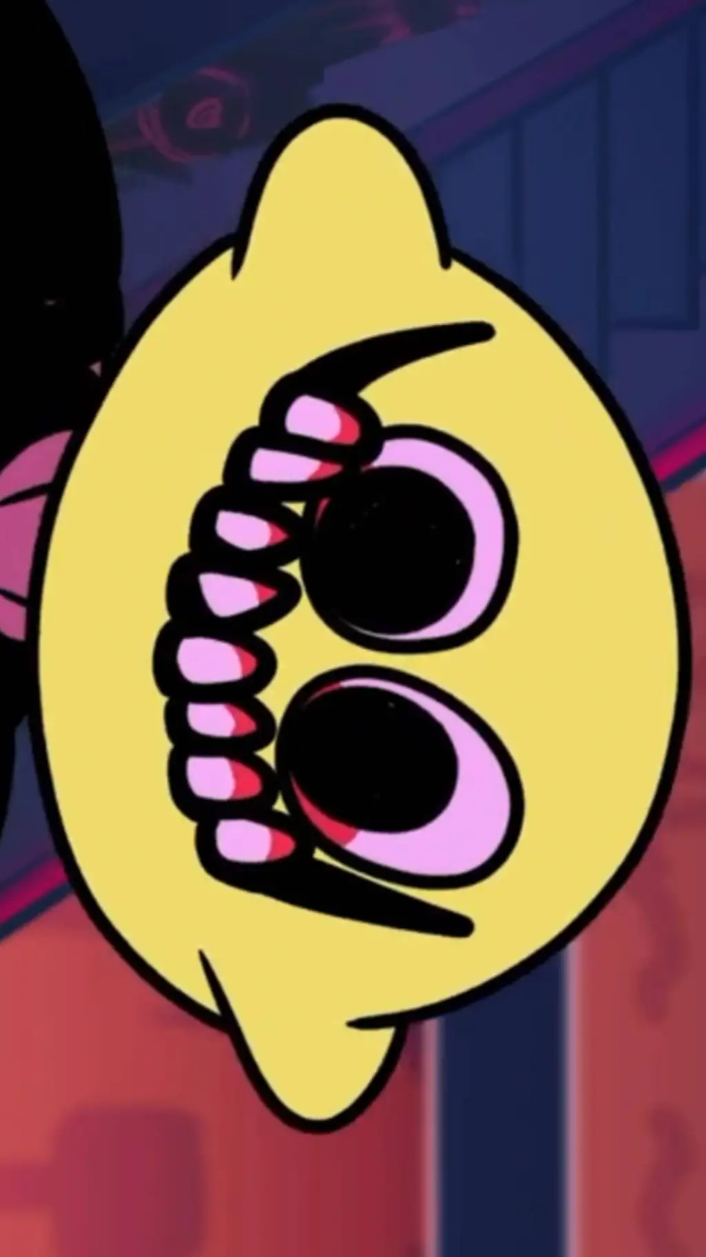 ai character: Lemon Demon(FNF) background