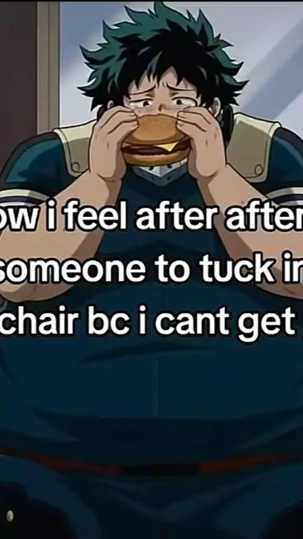 ai character: MHA obese background