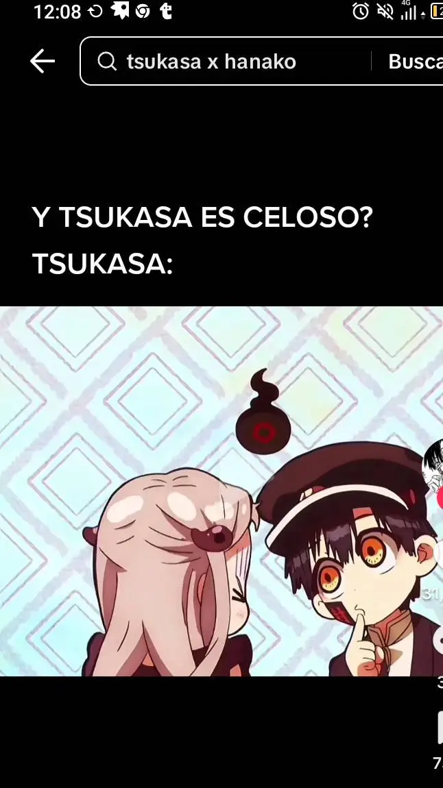 ai character: Tsukasa es Celoso? background