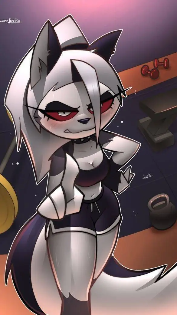 ai character: Sportive Loona  background