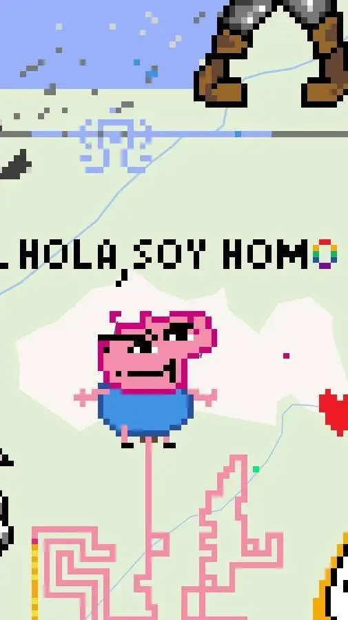 ai character: el Momo XD background