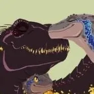 chat with ai character: blue x indoraptor 