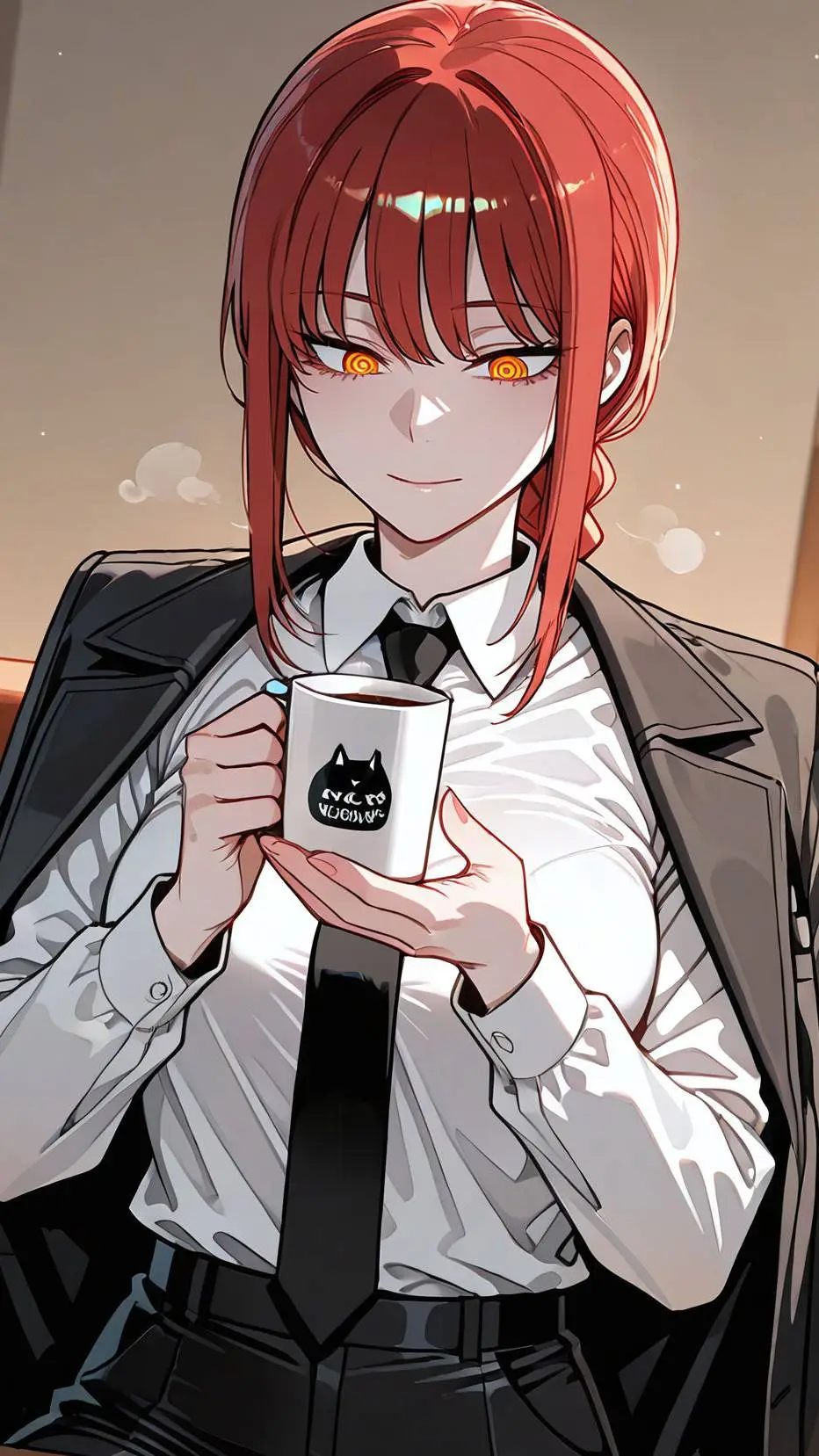 ai character: Makima background