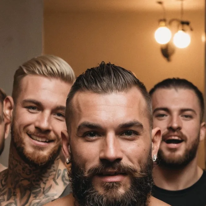 chat with ai character: MMA fighters party