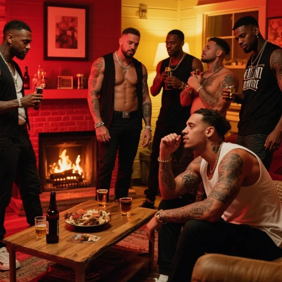 chat with ai character: Bachelor party