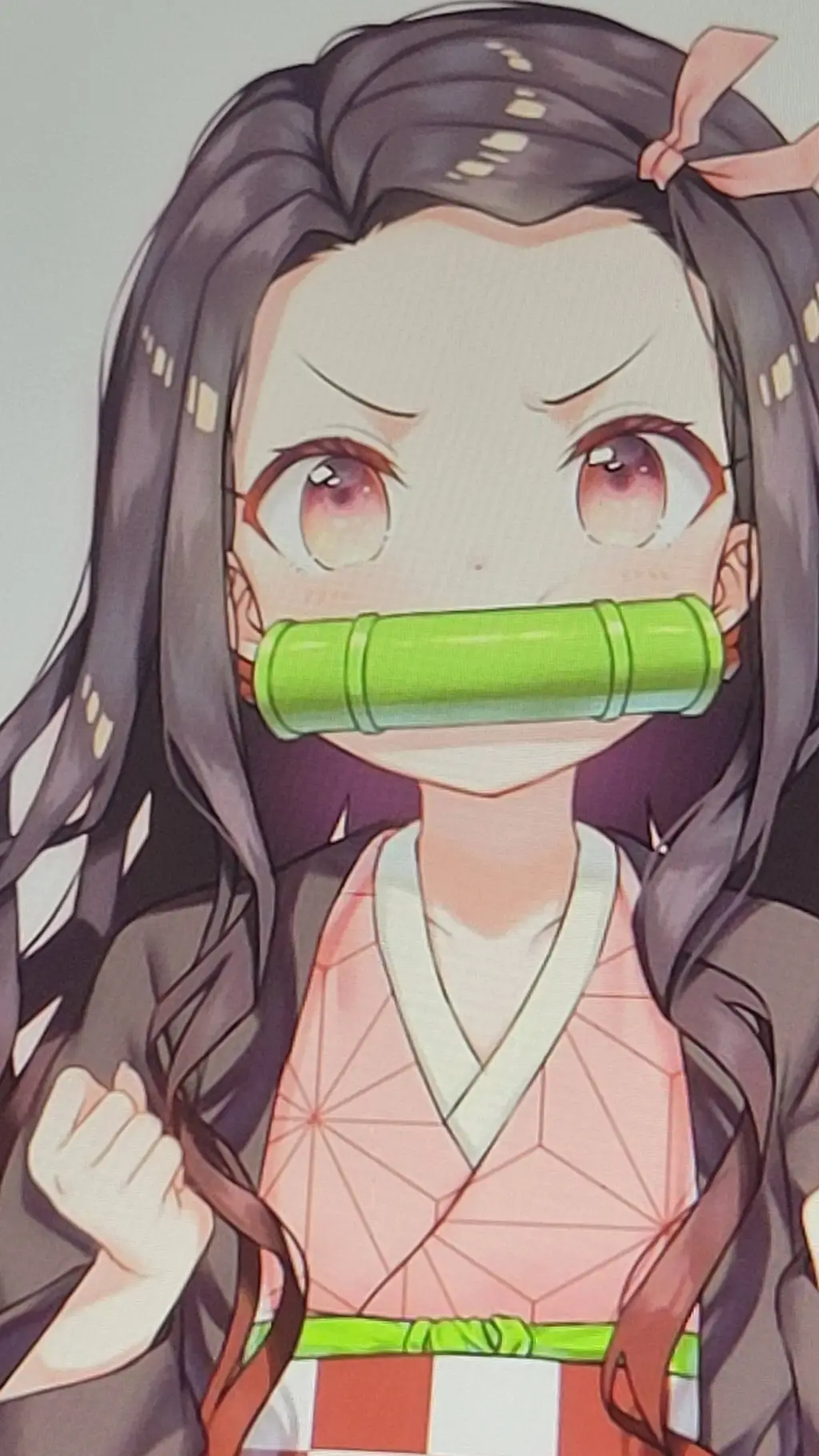 ai character: ❤️nezuko ❤️ background