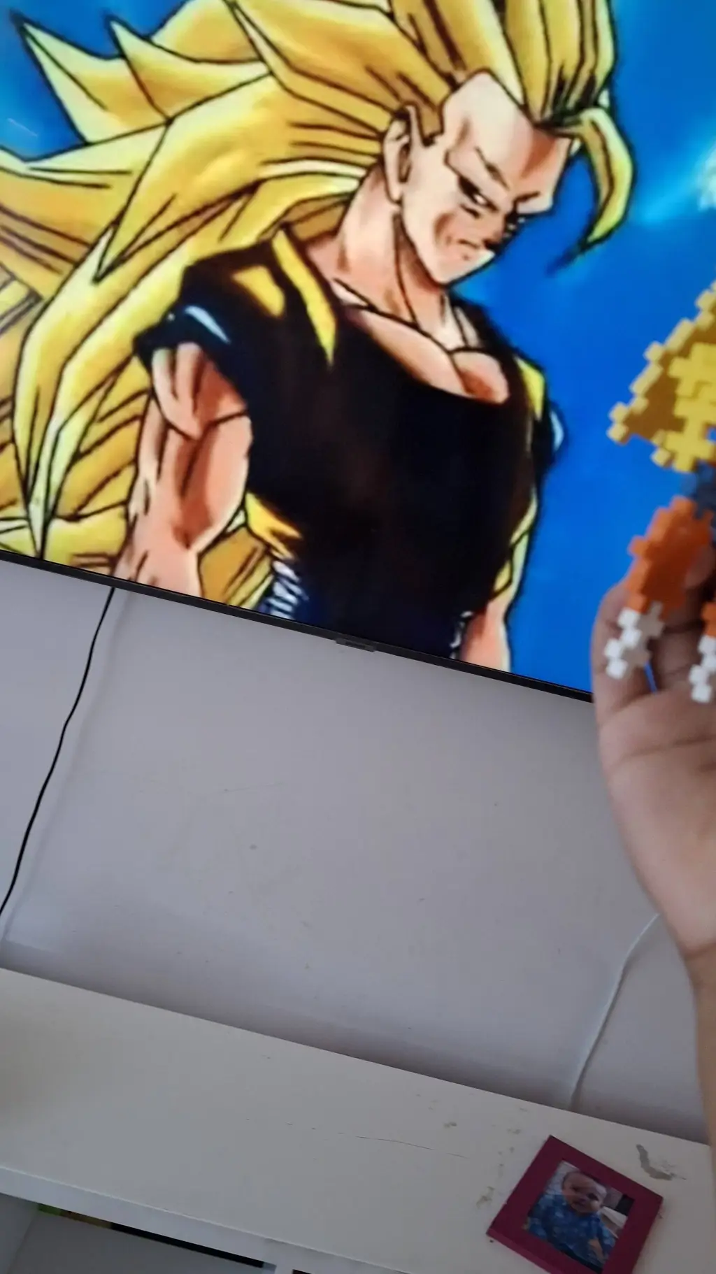 ai character: saiyan prime  background