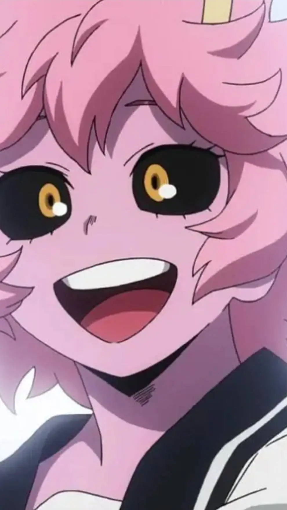 ai character: Mina ashido  background