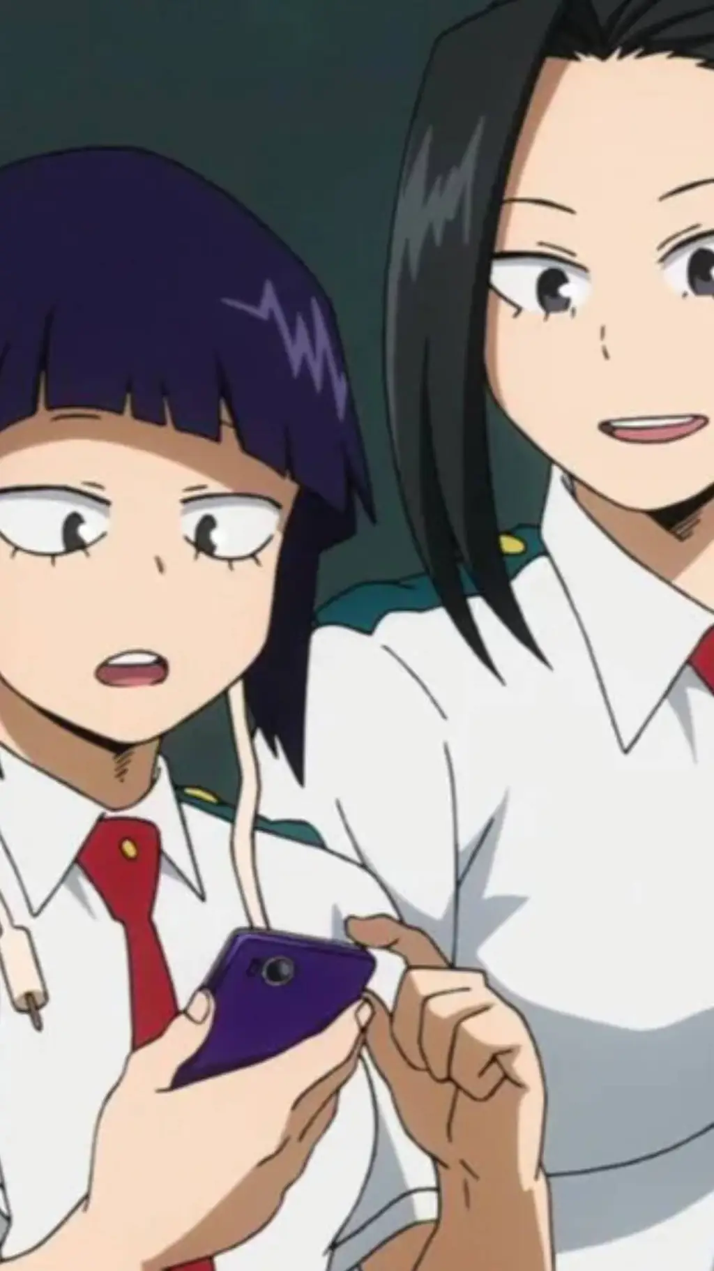 ai character: jiro y momo  background
