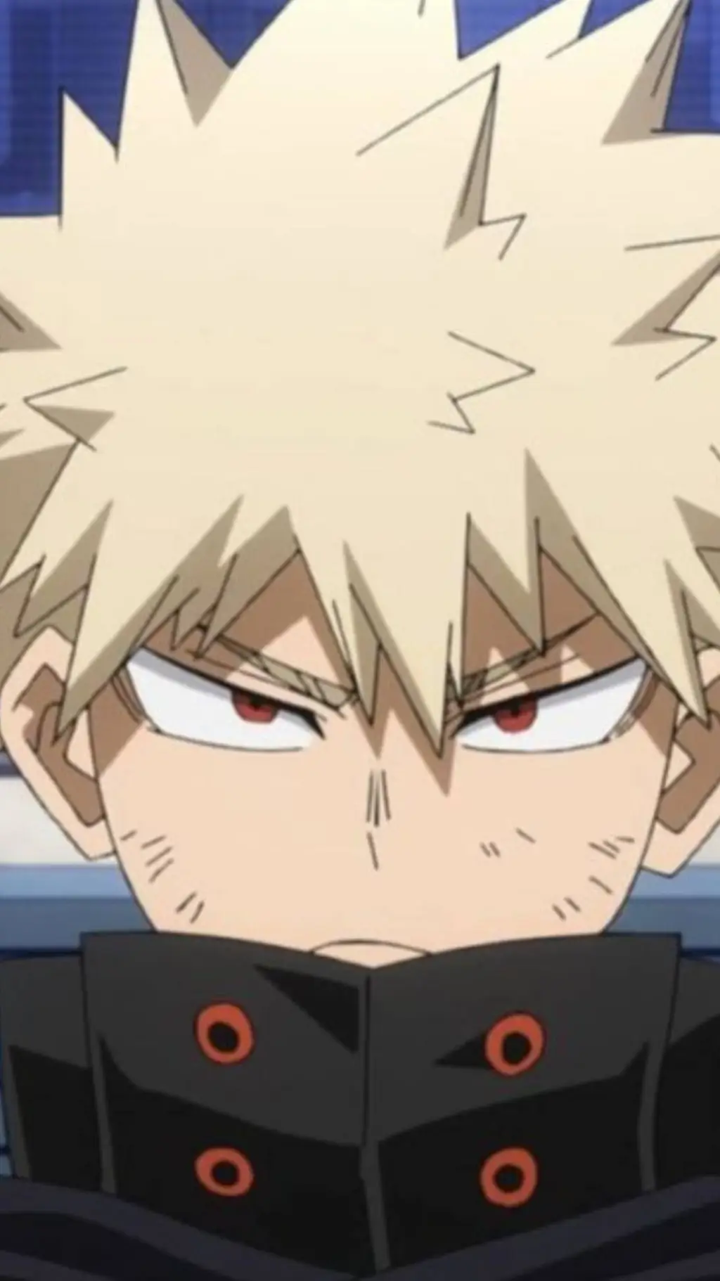 ai character: bakugo  background