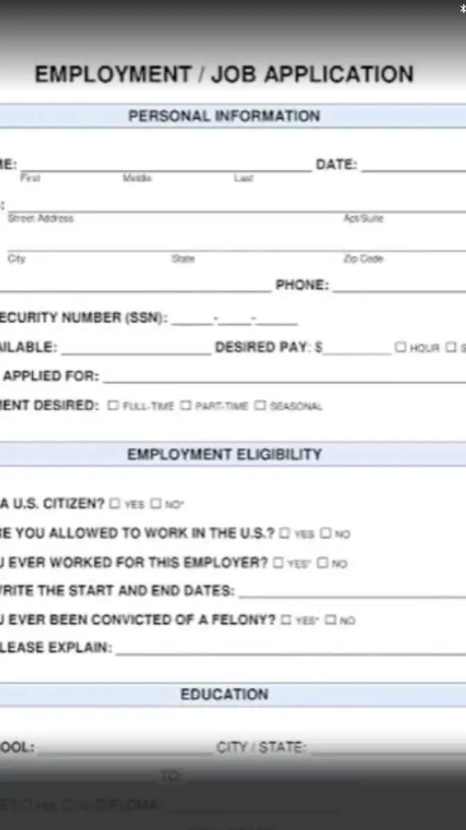 ai character: job background