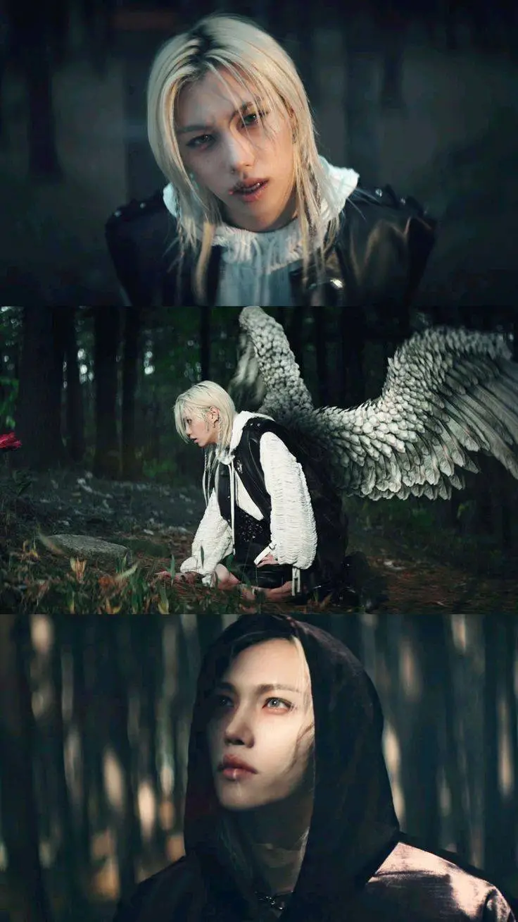 ai character: Lee Felix 😇 background