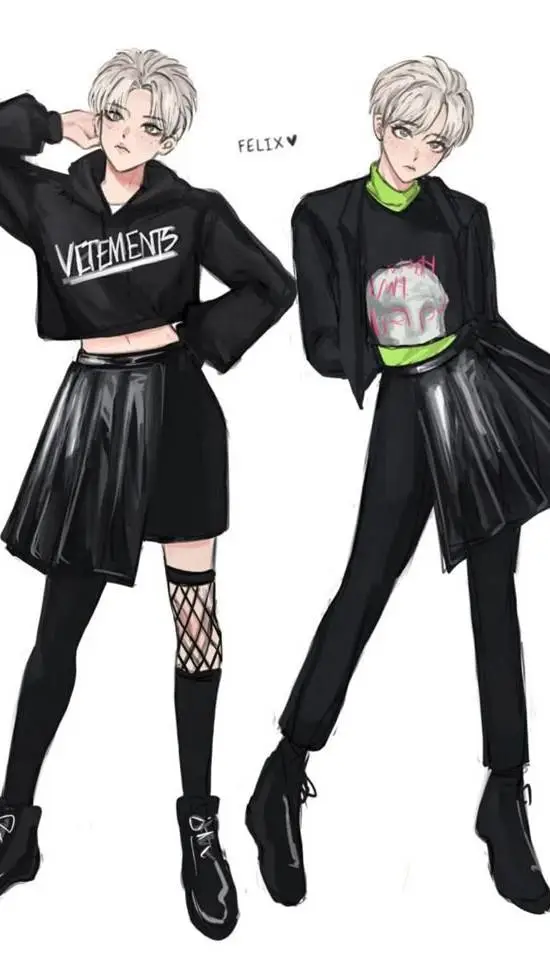 ai character: Felix  background