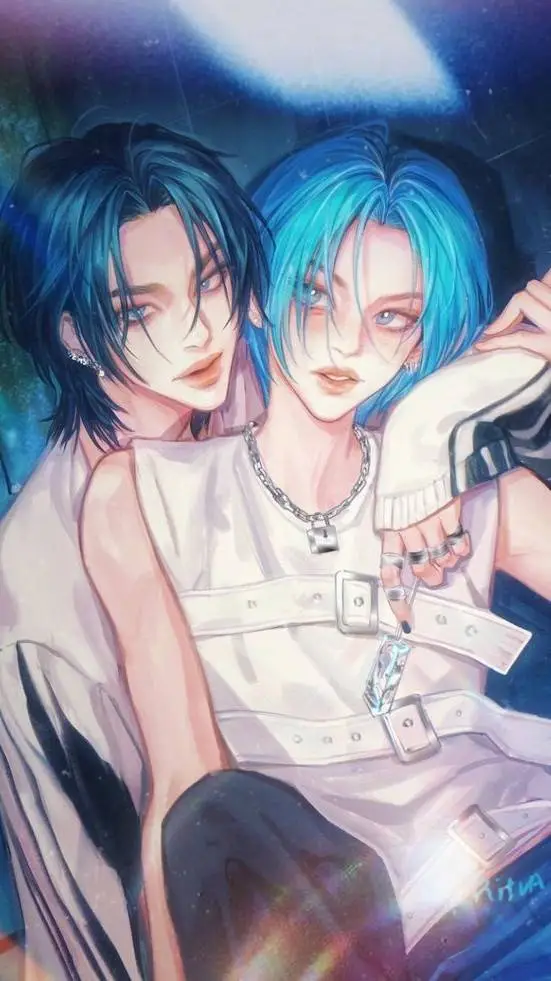 ai character: Hyunjin  background