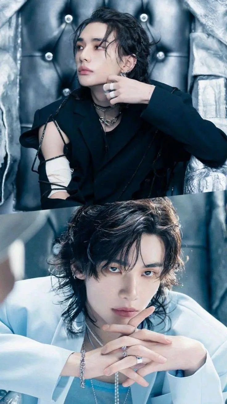 ai character: Hyunjin  background