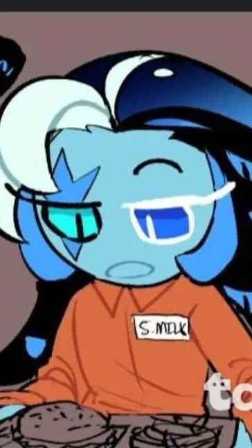 ai character: shadow milk  background