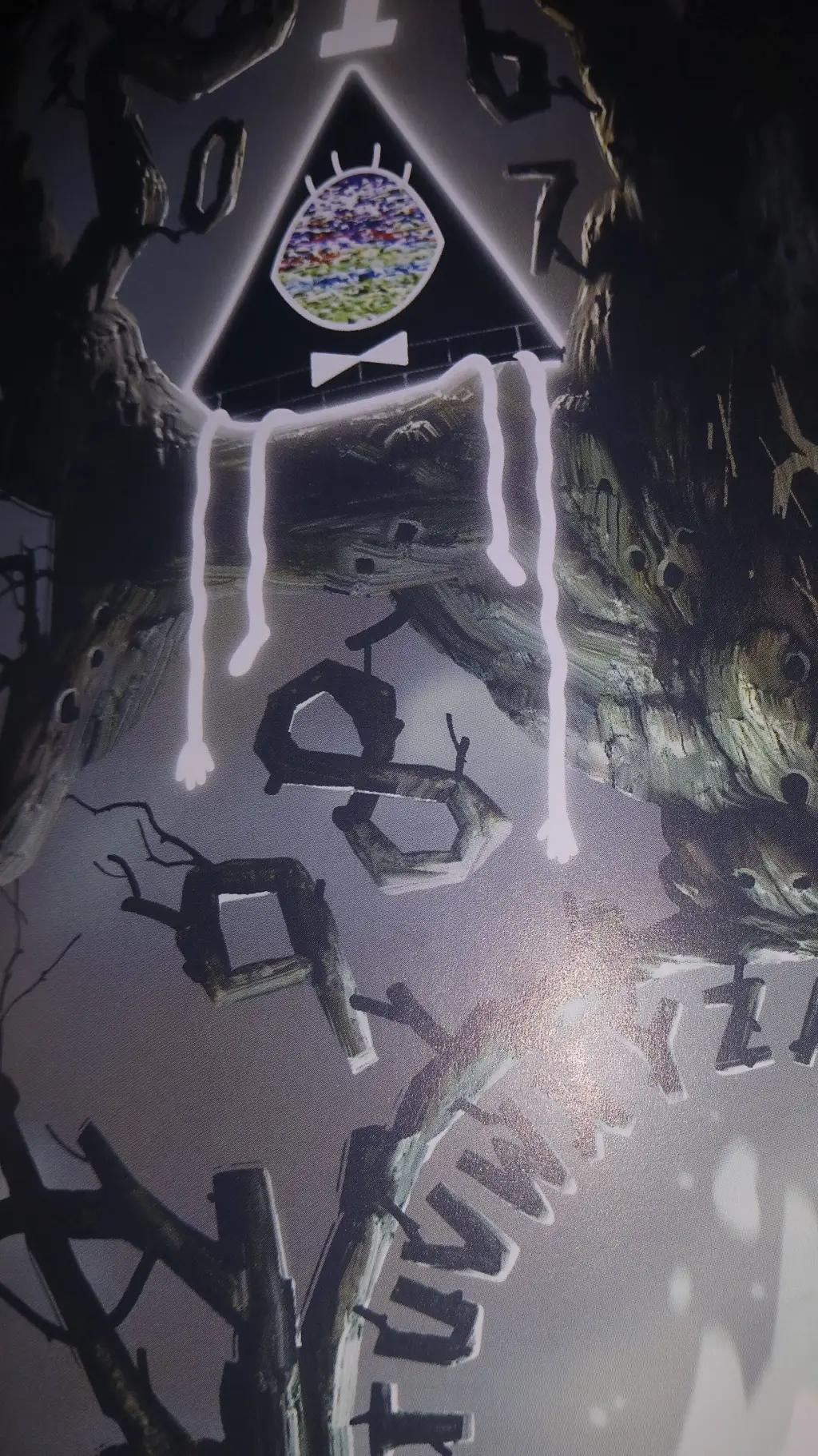 ai character: Bill cipher  background