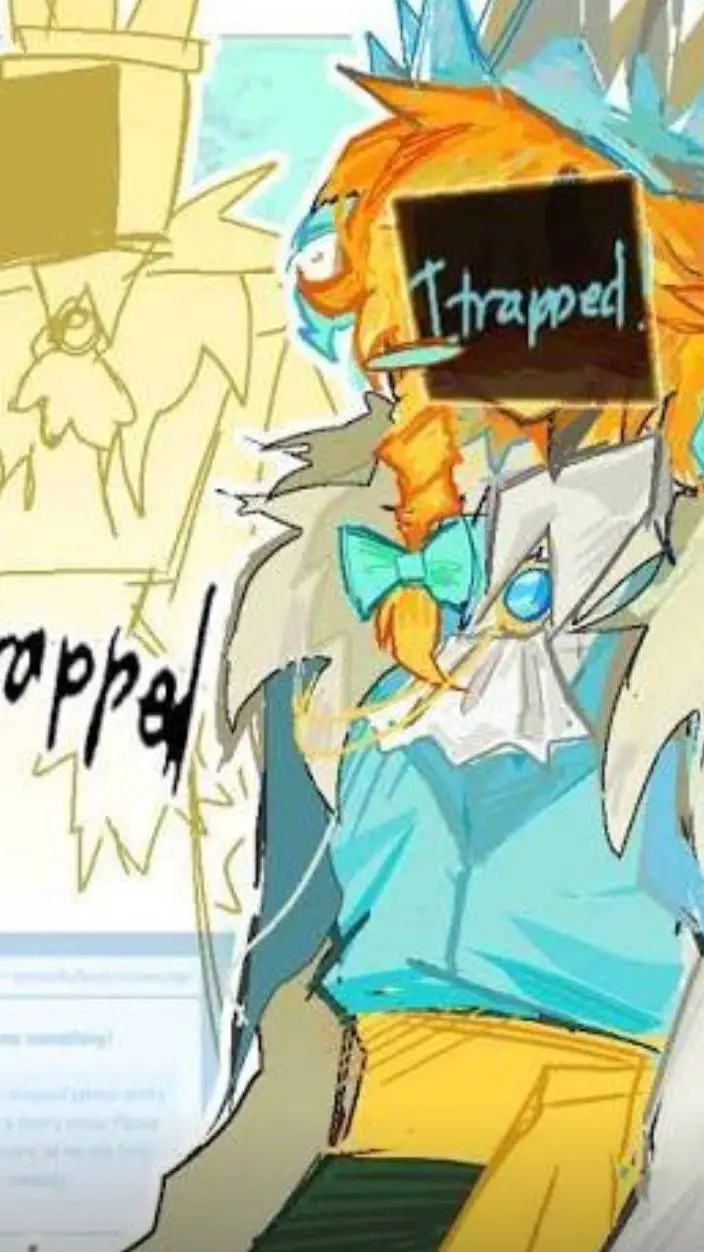 ai character: Itrapped background