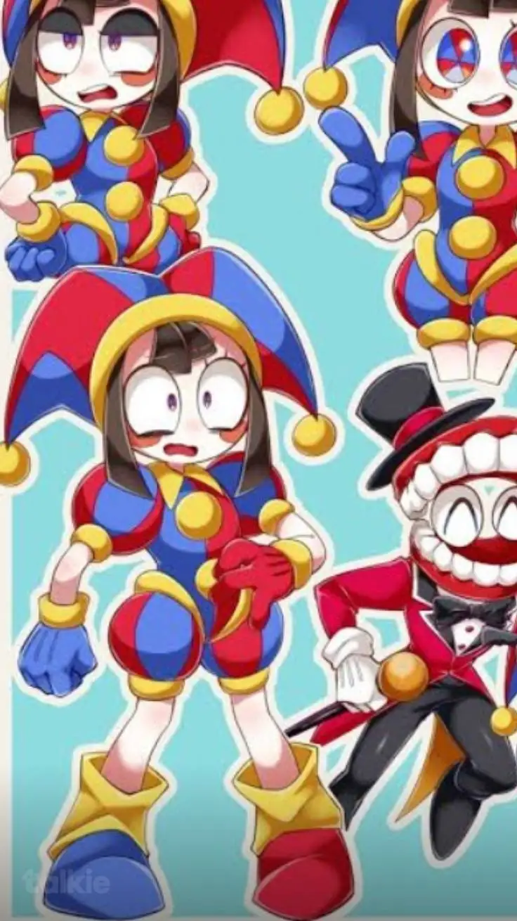 ai character: Pomie  background