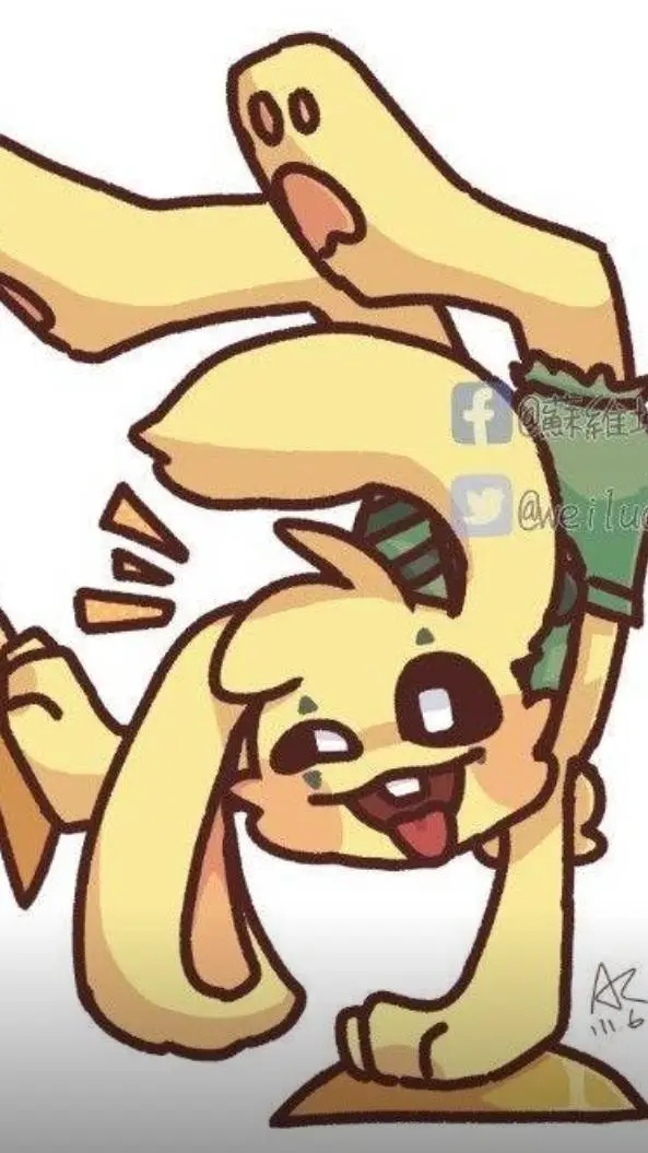 ai character: Bunzo bunny  background