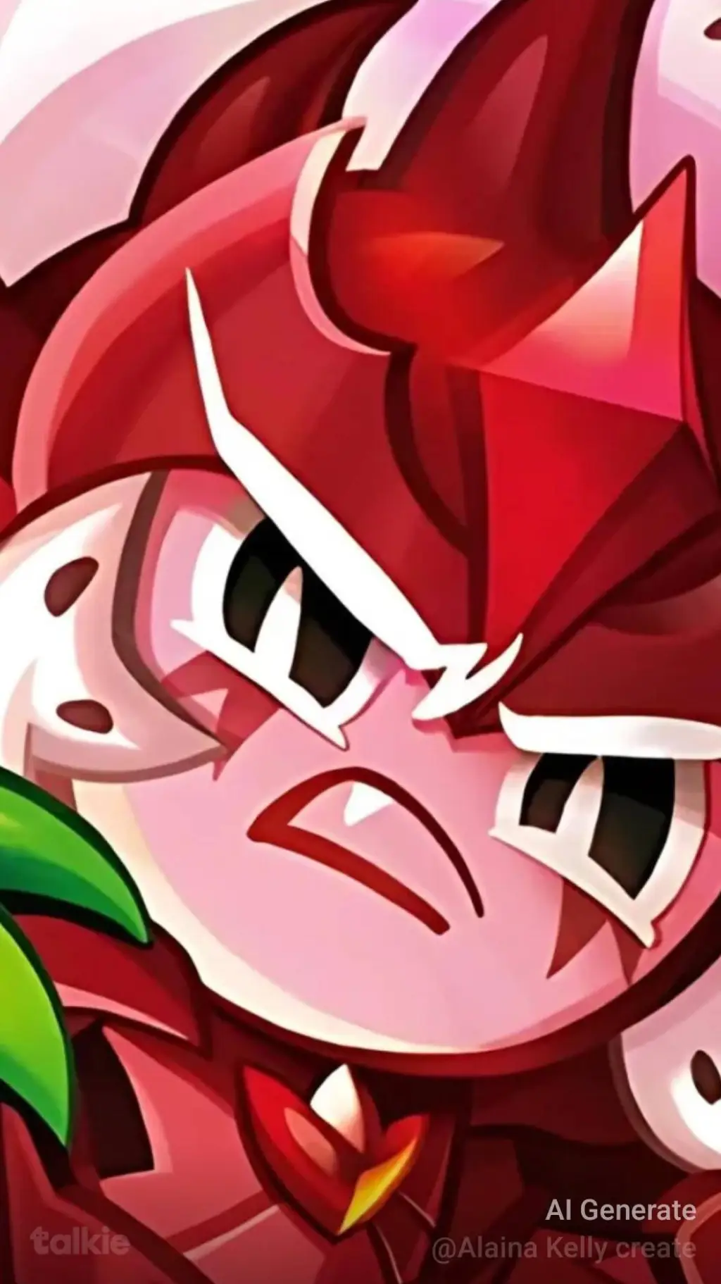 ai character: pitaya dragon  background