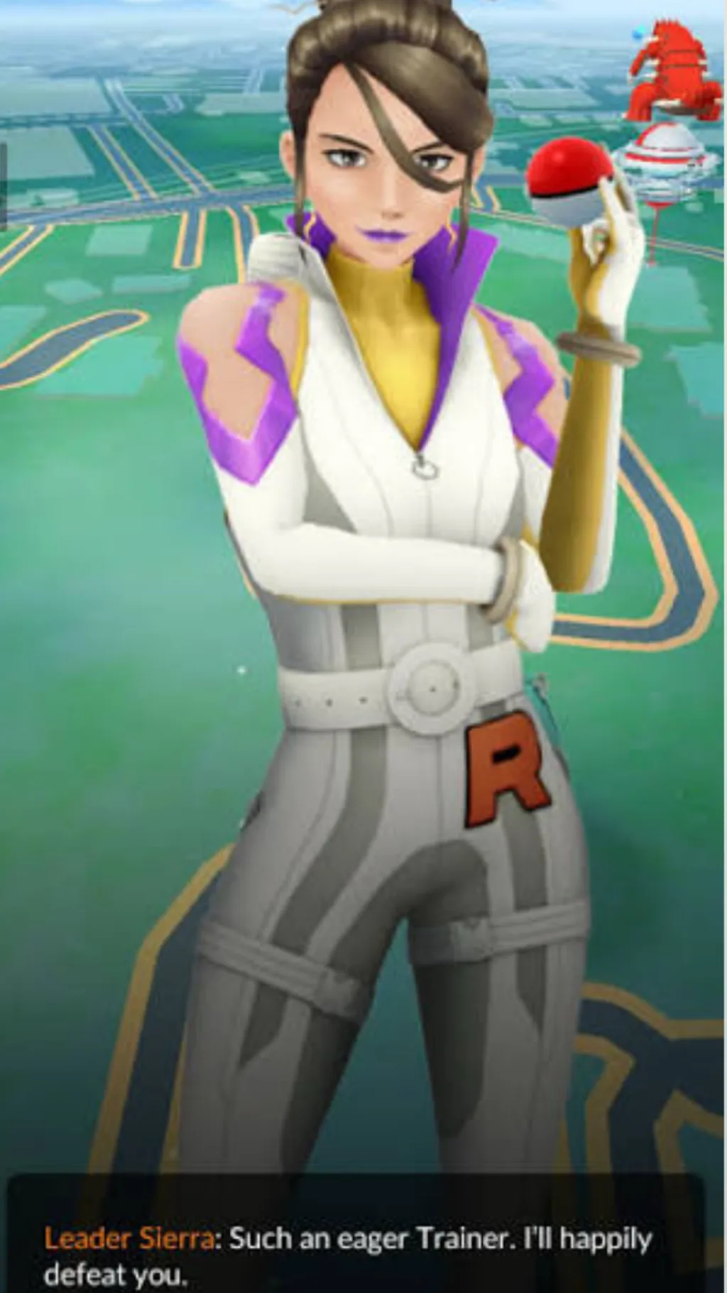 ai character: Leader sierra background