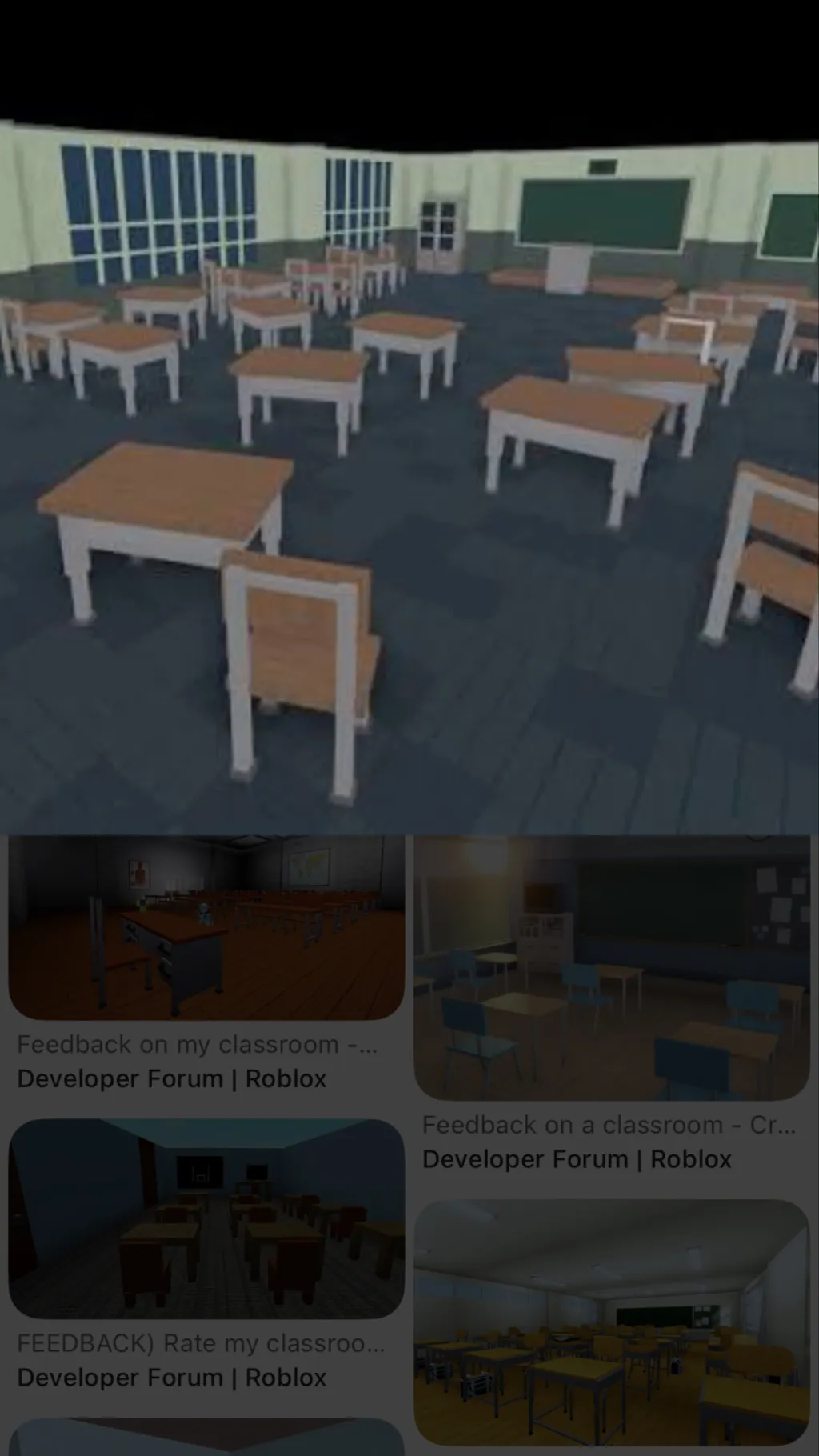 ai character:  classroom background