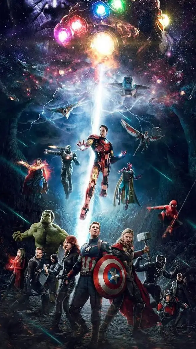 ai character: Avengers  background