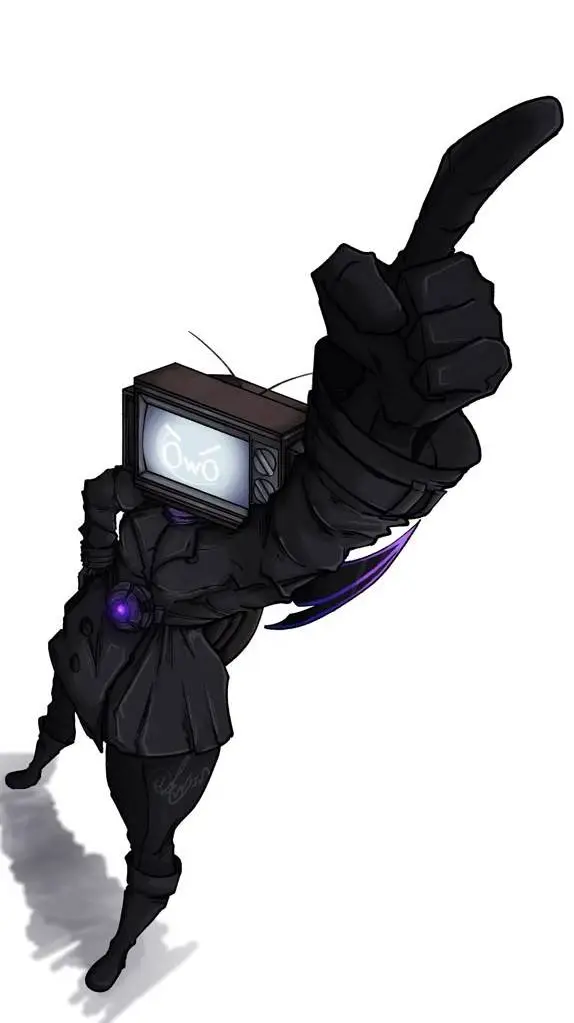 ai character: 💜 (TV woman)💜 background