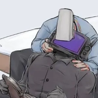 chat with ai character: 💜{Shadow TV man}💜