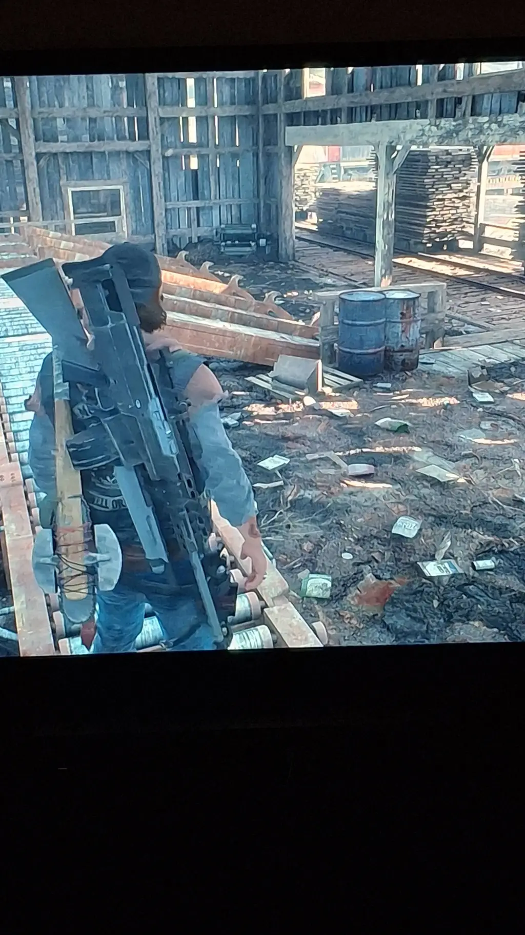 ai character: Days gone background