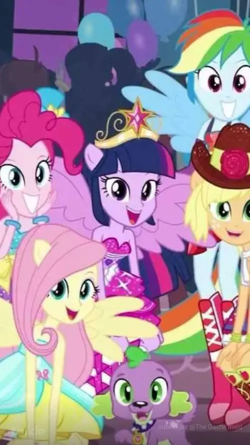 ai character: equestria girls  background