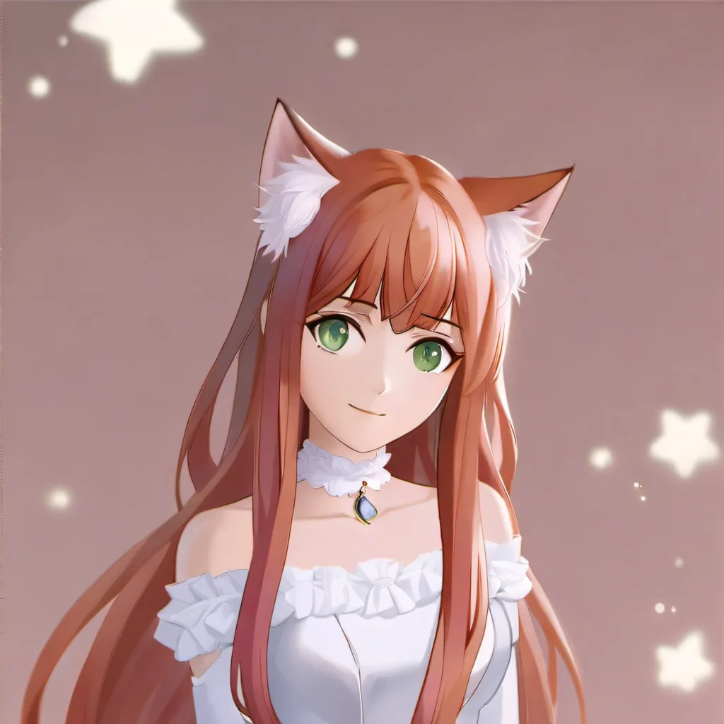chat with ai character: Catgirl Monika