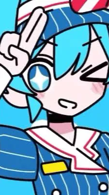 ai character: Miku plays gd background