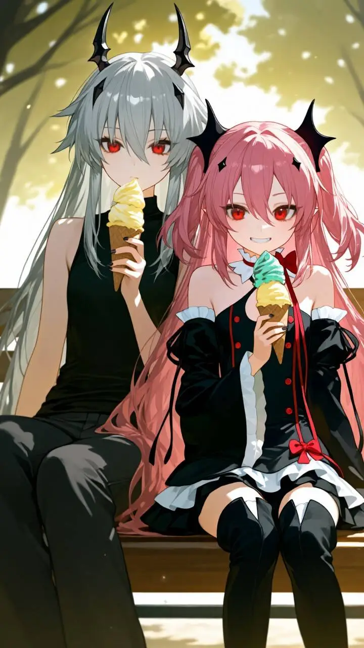 ai character: Hatema y Yuko background