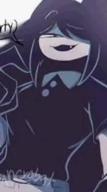 ai character: miss circle background