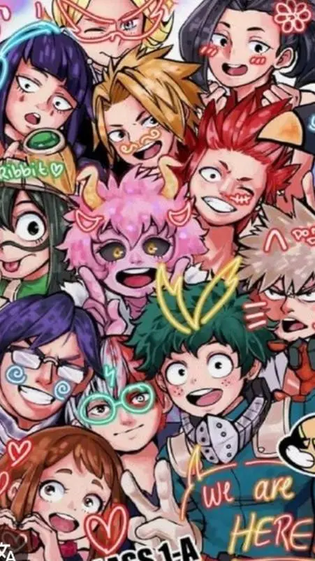 ai character: todos contra mha background