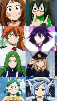 ai character: chicas mha background