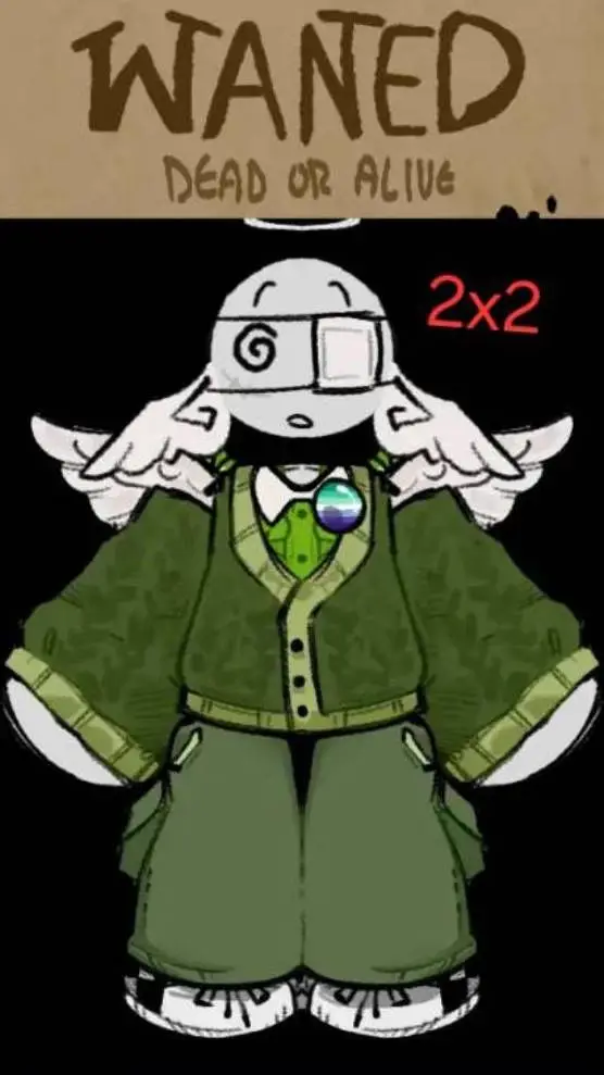 ai character: 2x2 background