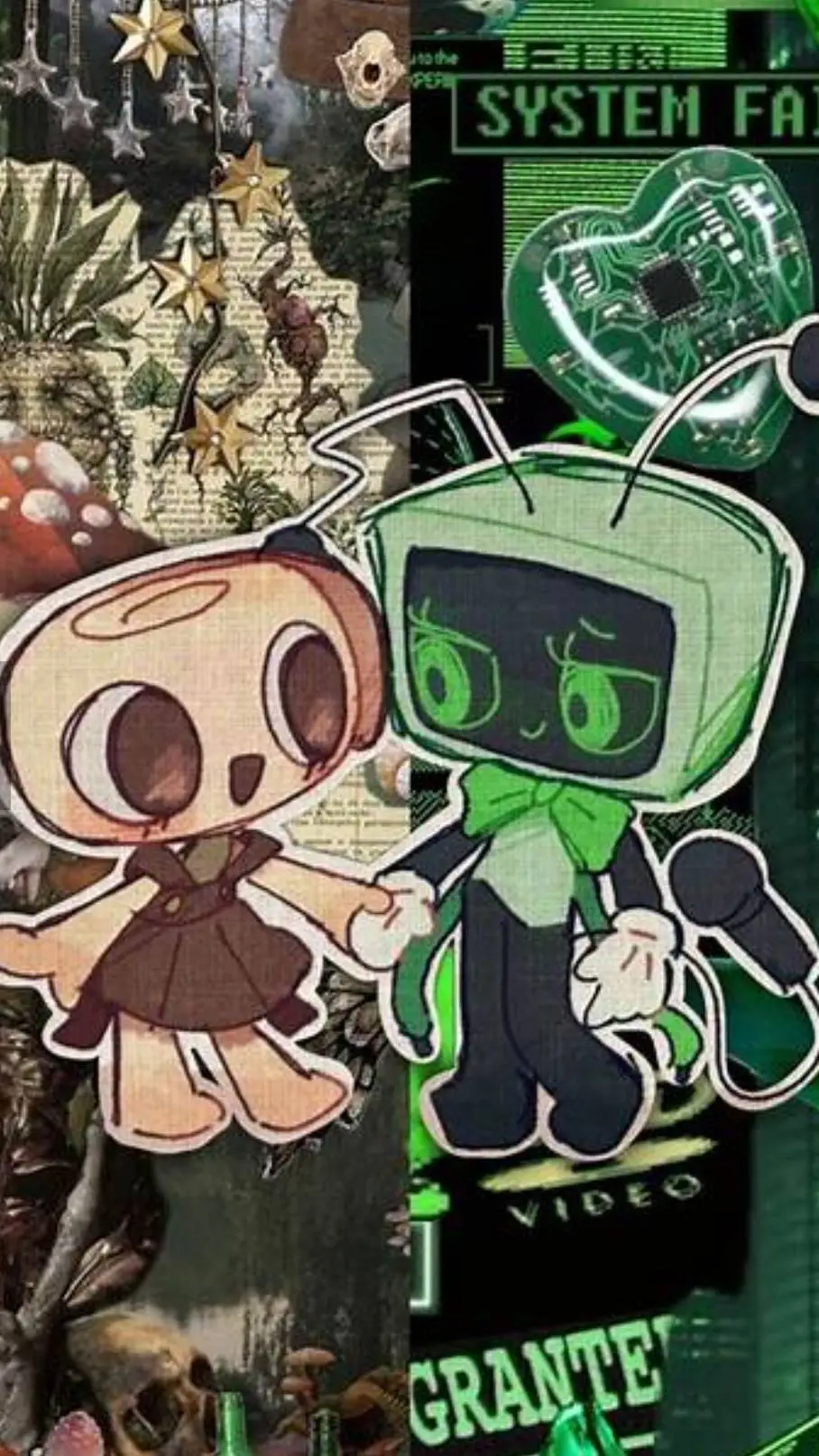 ai character: freaky vee🤭🤭✌️✌️ background
