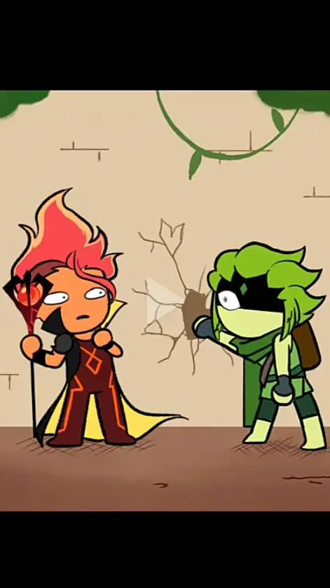 ai character: fire spirit background