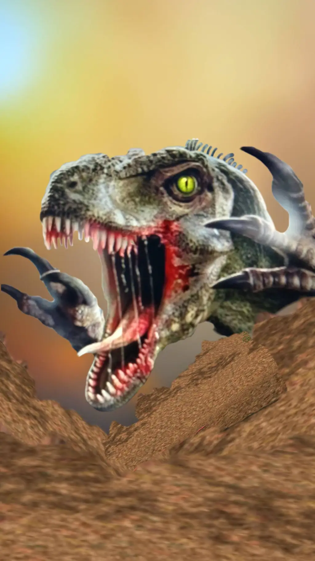 ai character: Velociraptor TF TG background