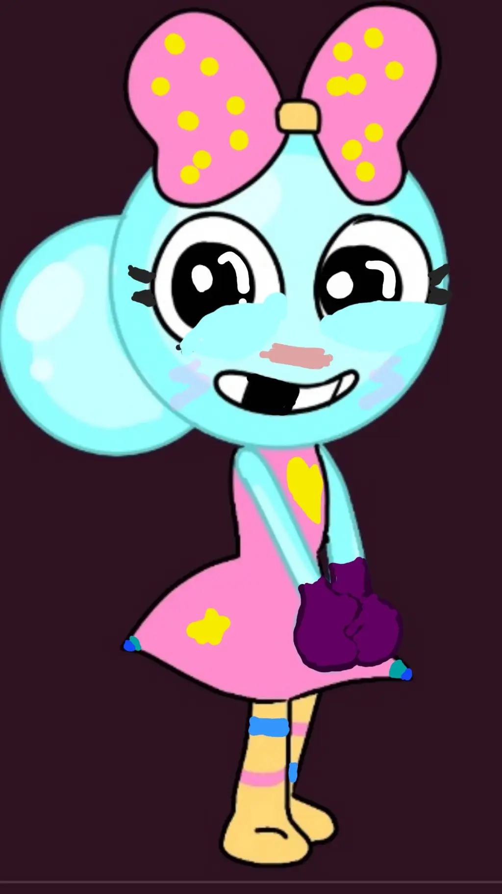 ai character: poppy background