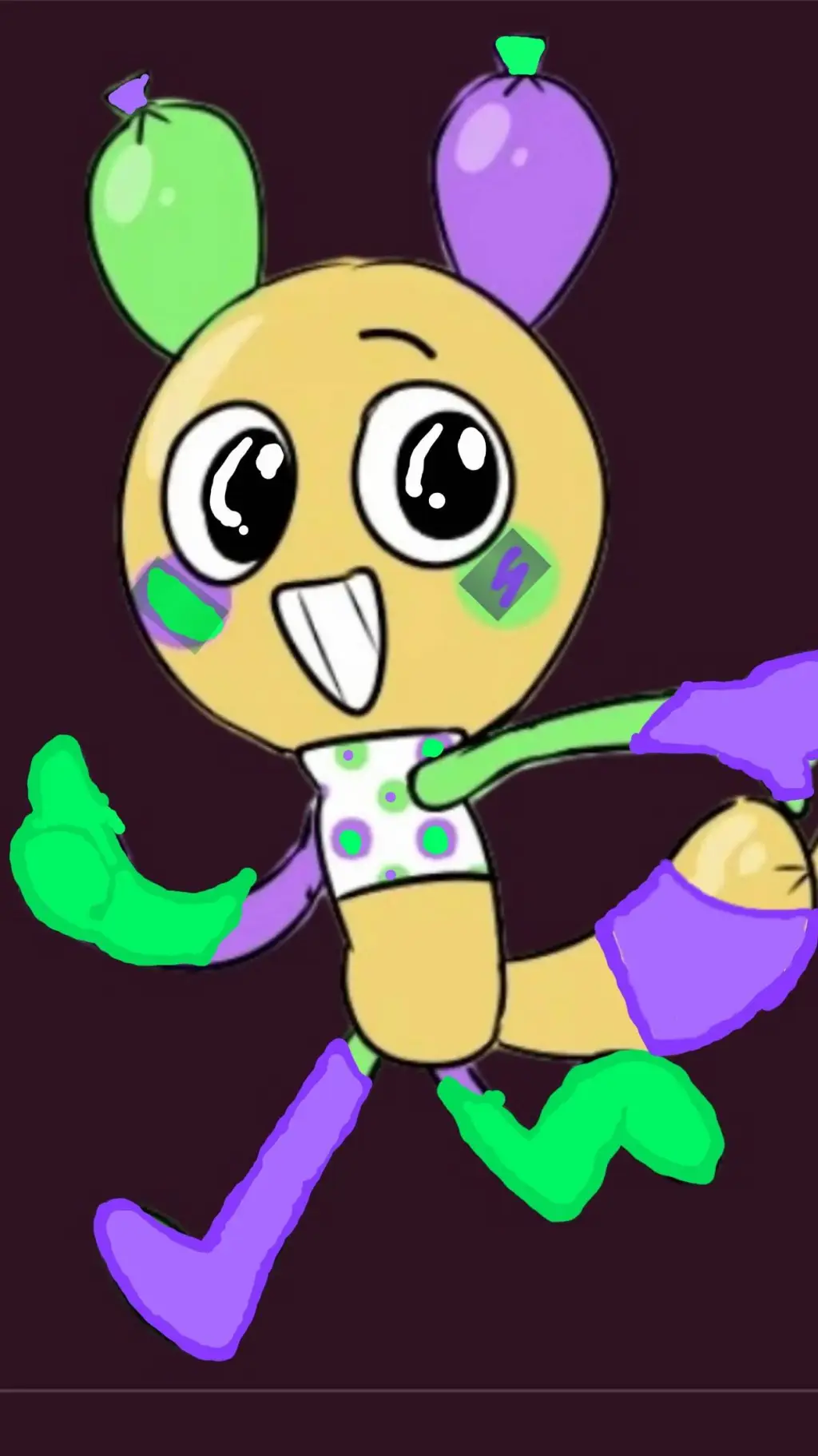 ai character: looey background